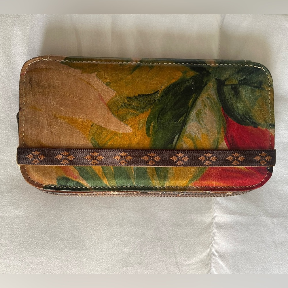 Patricia Nash Italian Leather Floral Wallet